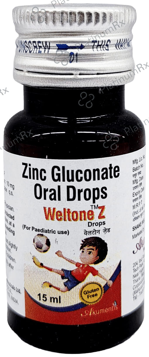 Weltone Z Oral Drops 15ml