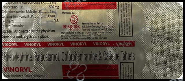 Vinoryl Tablet