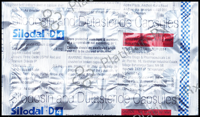 Silodal D 4/0.5mg Capsule 10s