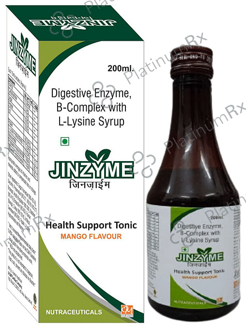 Om Biotec Jinzyme Syrup Mango