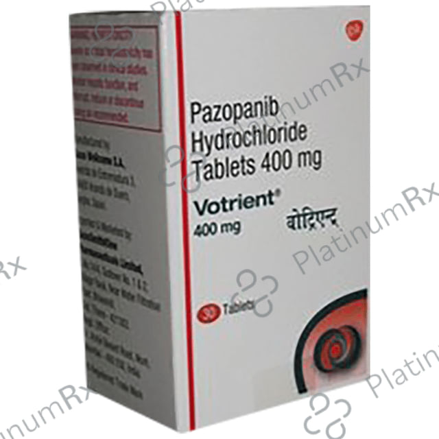 Votrient 400mg Tablet 30s