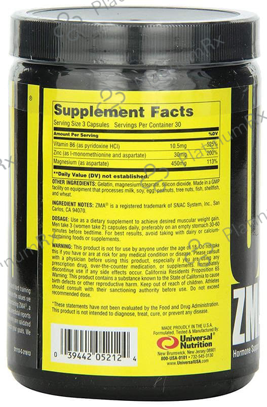 Universal Nutrition ZMA Pro Capsule