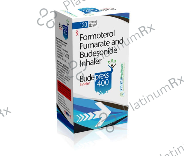 Budepress 6/400mcg Inhaler 120MDI