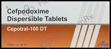 Cepotral 100mg DT Tablet 10s