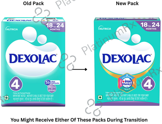 Dexolac 4 Follow Up Formula Stage 4 Powder 400gm