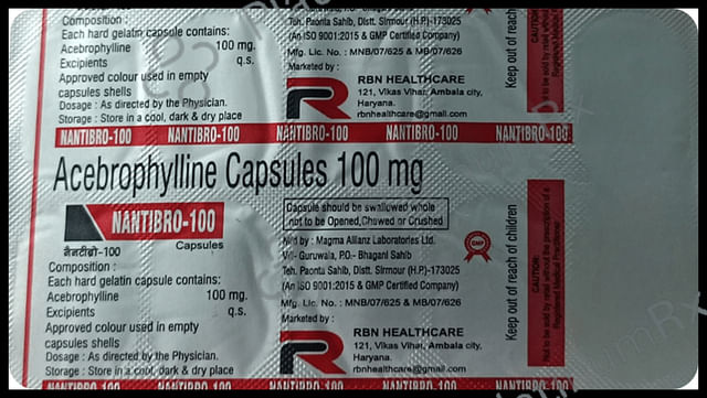 Nantibro 100mg Capsule 10s