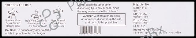 Optithrocin Eye 1% Ointment 5gm