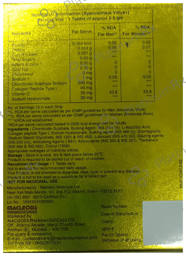 Tendomac Tablet 15s