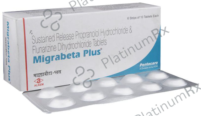 Migrabeta Plus 10/40mg Tablet 10s