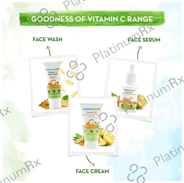 Mamaearth Vitamin C Daily Glow Face Serum 10 ml