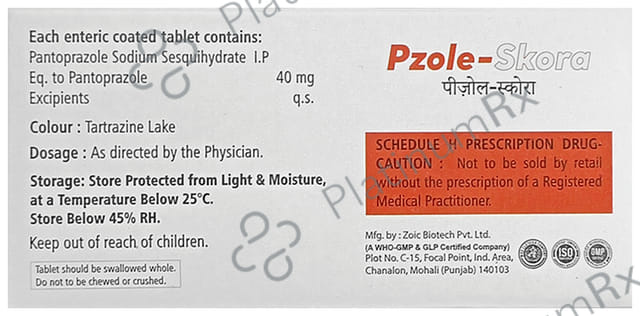 Pzoleskora 40mg Tablet