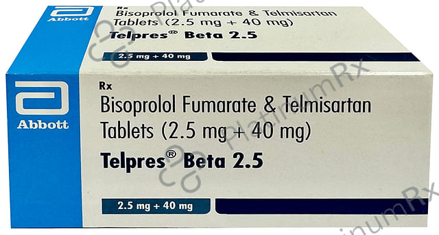 Telpres Beta 2.5/40mg Tablet 10s