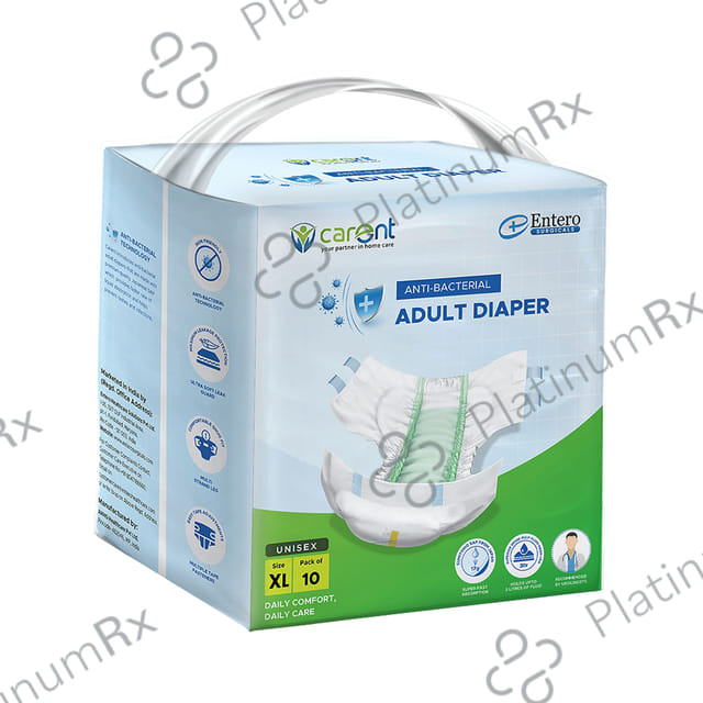 Carent Anti Bacterial Adult Diaper XL 10s