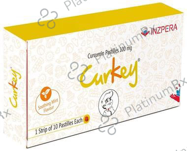 Curkey Curcumin 100mg Pastilles Soothing Mint 10s