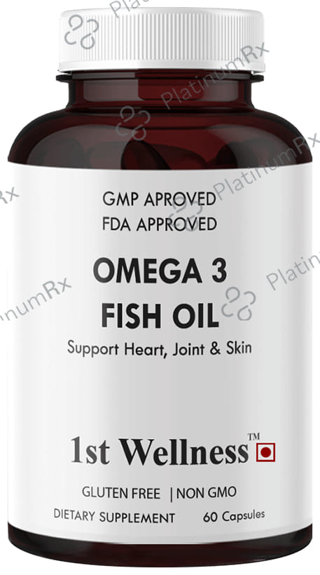 1st Wellness Omega 3 Fish Oil Capsule 60s