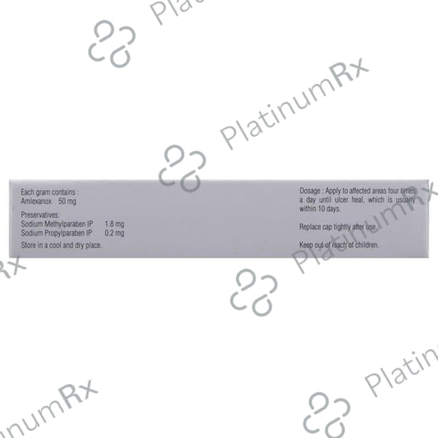 Lexanox 50mg Oral Paste 5gm