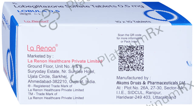 Lobula 0.5mg Tablet 10s