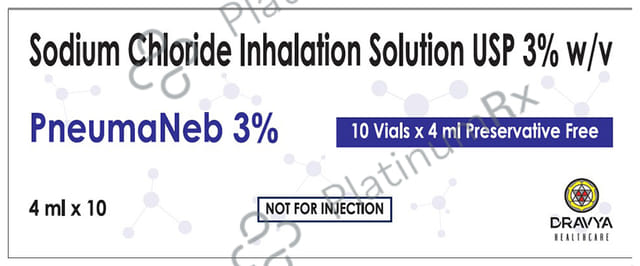 Pneumaneb 3% Inhalation Solution (4ml Each)