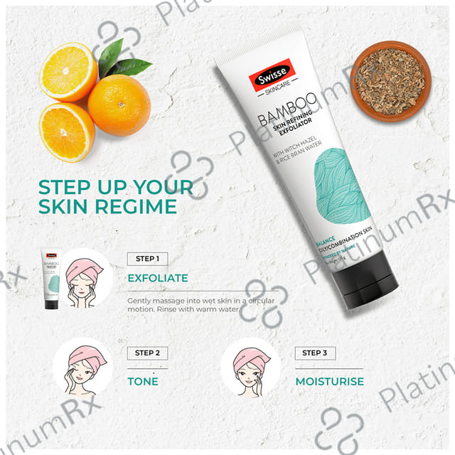 Swisse Skincare Bamboo Skin Refining Exfoliator