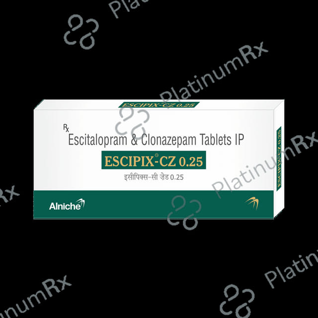 Escipix-CZ 0.25 Tablet