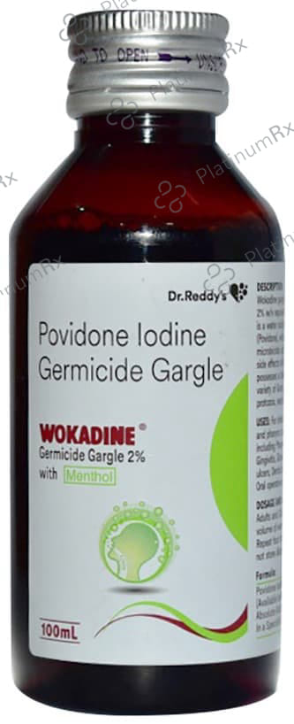 Wokadine Germicide 2% Gargle 100ml