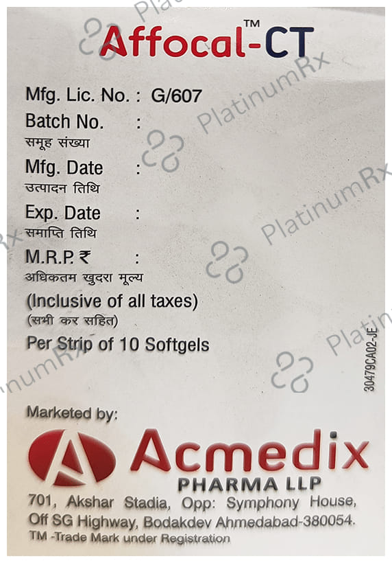 Affocal CT Softgel Capsule 10s