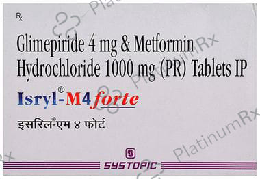 Isryl M 4 Forte 4/1000mg Tablet PR 10s