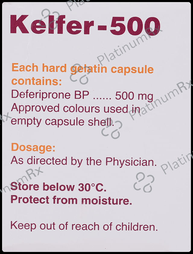 Kelfer 500 Capsule