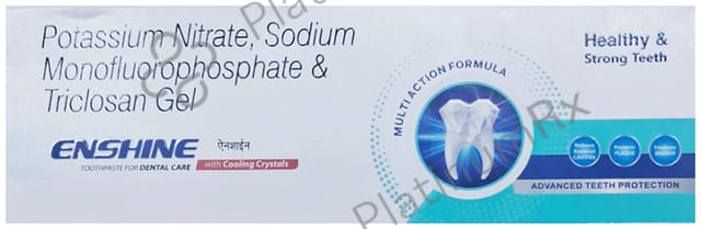 Enshine Toothpaste For Dental Care With Cooling Crystals 50gm