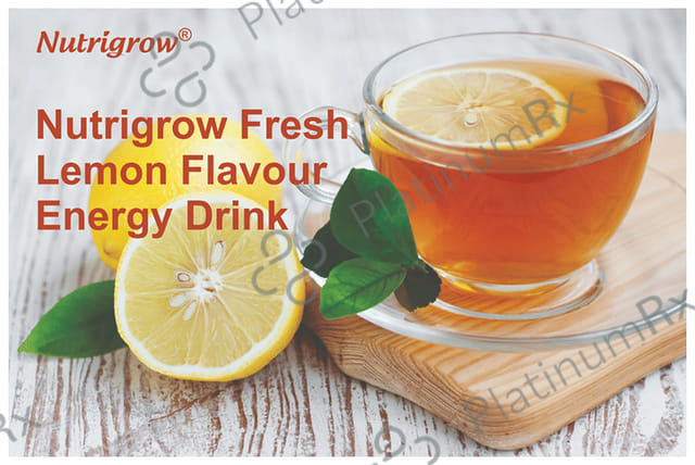 Nutrigrow Fresh Energy Drink Powder Lemon