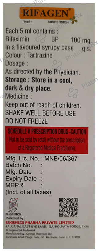 Rifagen Oral Suspension