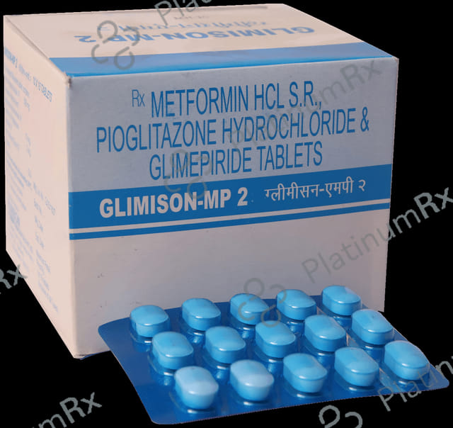 Glimison MP 2/500/15mg Tablet SR 15s