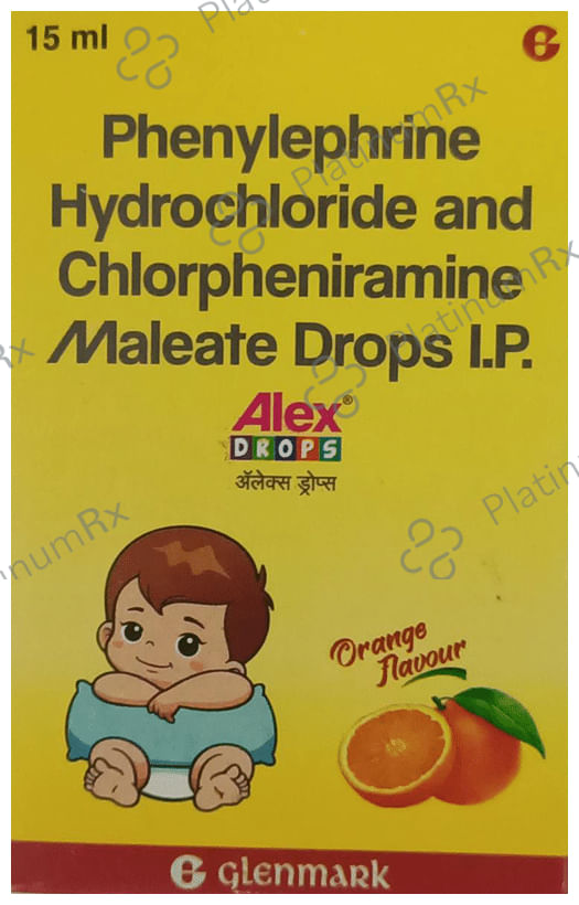 Alex 1/2.5mg Oral Drop Orange 15ml