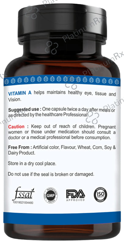 Vitawin Vitamin A Vegetarian Capsule