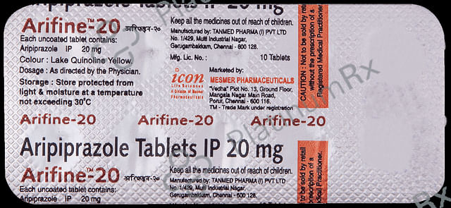 Arifine 20mg Tablet 10s