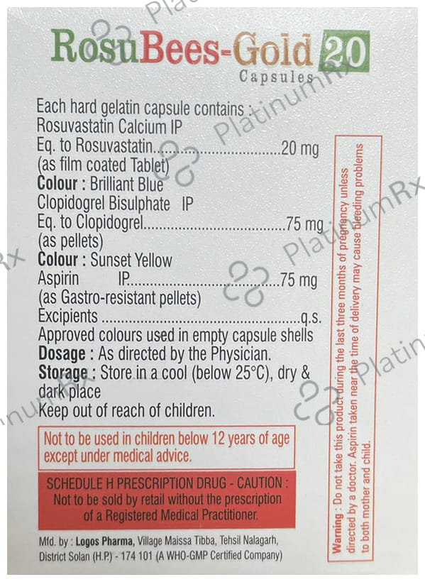 Rosubees-Gold 20 Capsule