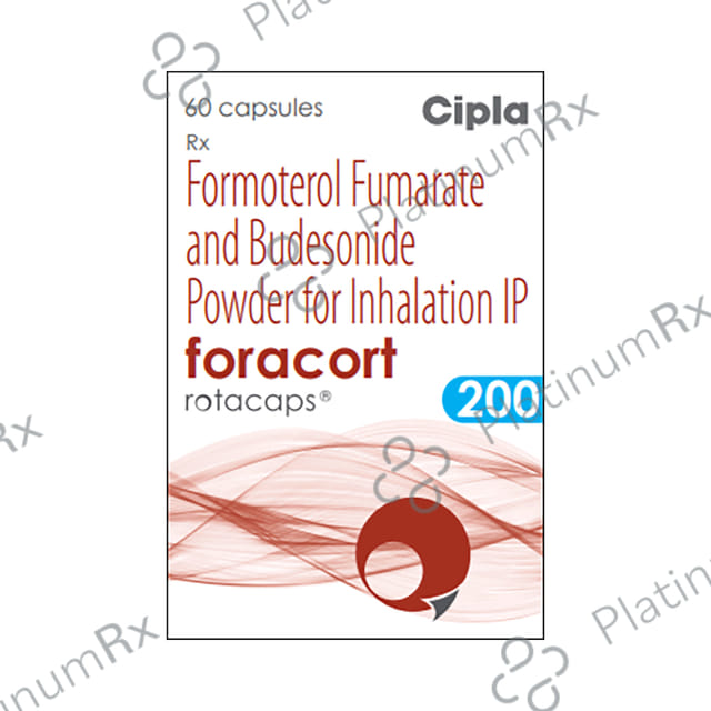 Foracort 200/6mcg Rotacaps 60s