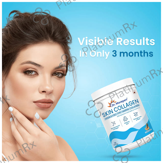 Dr. Morepen Skin Collagen Powder Pineapple Splash