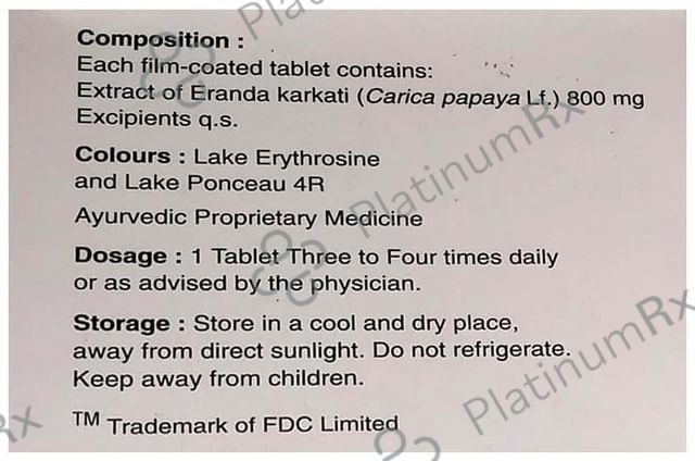Plarica Tablet