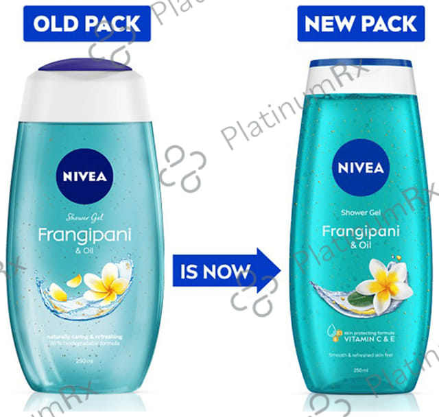 Nivea Nivea Shower Gel Frangipani & Oil 250 ml