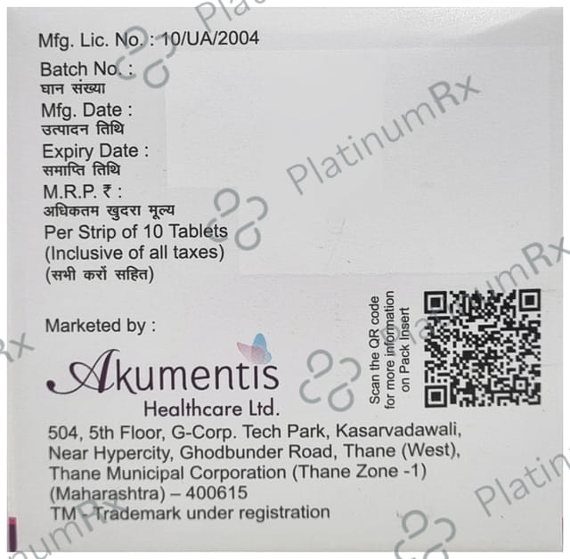 Teneliglip M 500/20mg Tablet PR 10s