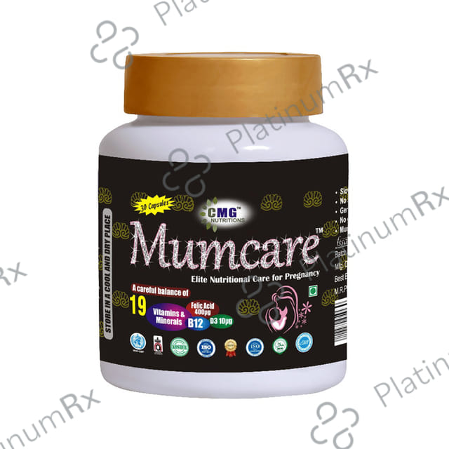 CMG Nutritions Mumcare Capsule Elite Nutritional Care for Pregnancy