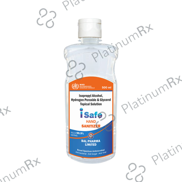 i Safe Hand Sanitizer 500 Sanitizer