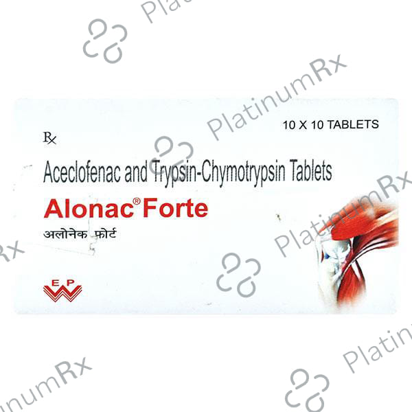 Alonac Forte 100mg/50000IU Tablet 10s