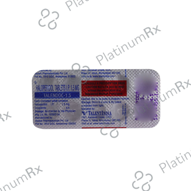 TALENDOL 1.5MG TABLET