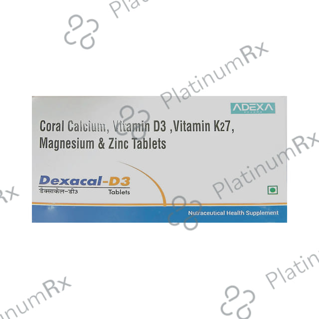 Dexacal D3 Tablet 10s