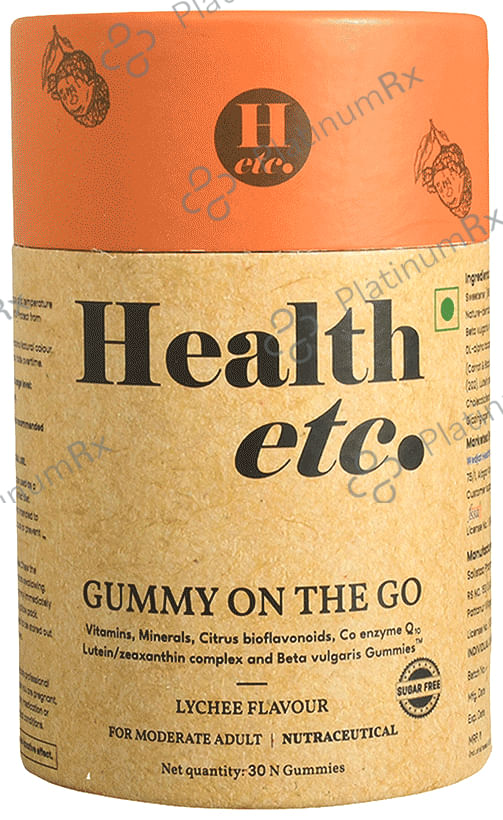 Health Etc Gummy on the Go Lichee
