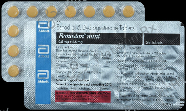 Femoston Mini 2.5/0.5mg Tablet 8s
