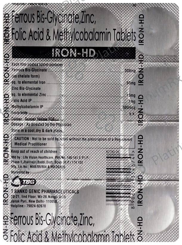 Iron HD Tablet 10s