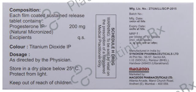Macgest SR 200mg Tablet 10s